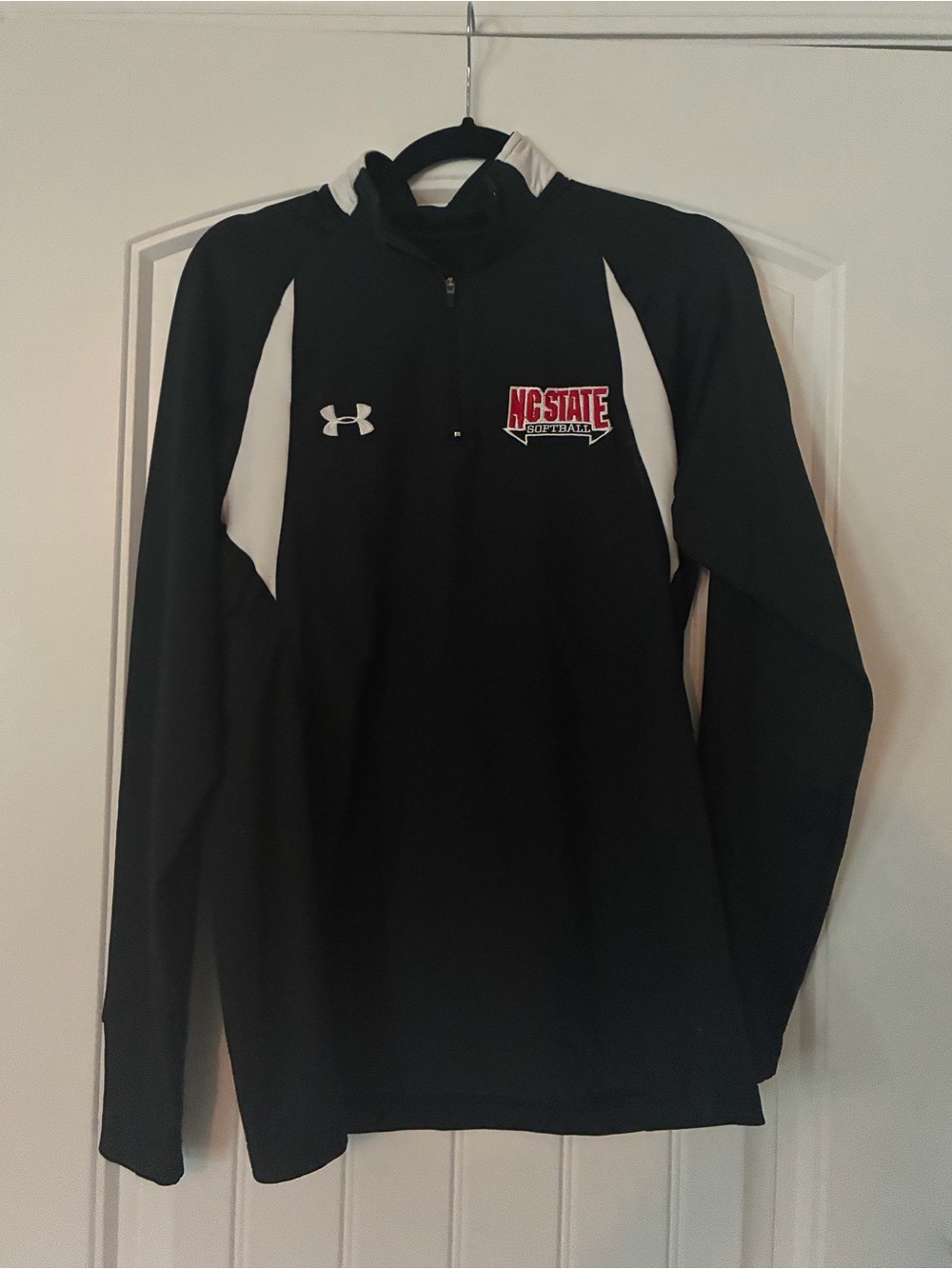 Under Armour Black & White ColdGear Pullover